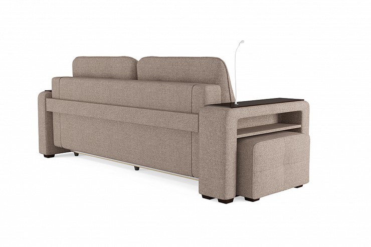 Прямой диван Smart 4(Б4-3т-Б3), Шерлок 932 в Кургане - изображение 3