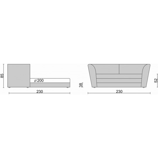 Круглый диван-кровать Смайл в Шадринске - изображение 6