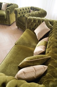 Прямой диван Честер 2,5М (седафлекс) в Кургане - предосмотр 6