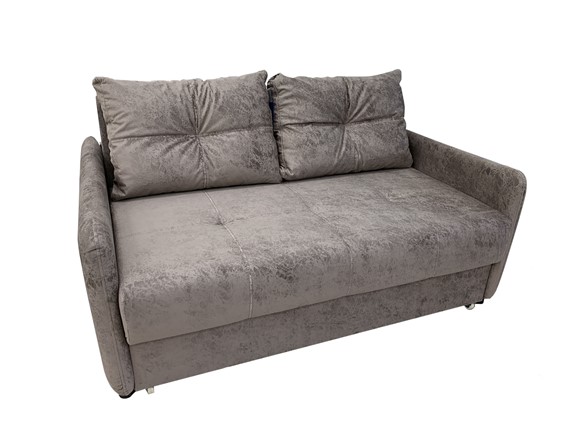 Прямой диван Комфорт 7 1400 ППУ+ЛАТЫ (с узким подлокотником) в Шадринске - изображение