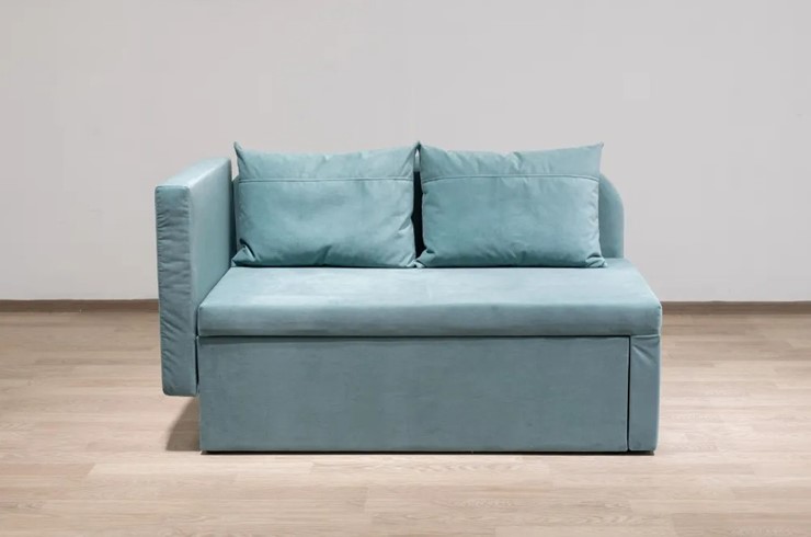 Прямой диван Мирка, newtone aqua blue в Шадринске - изображение 3