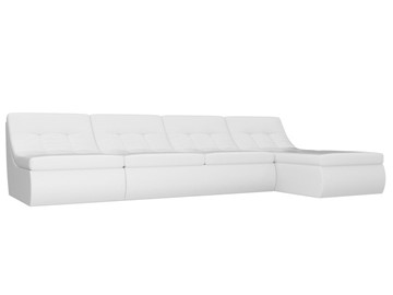 Модульный раскладной диван Холидей, Белый (экокожа) в Шадринске