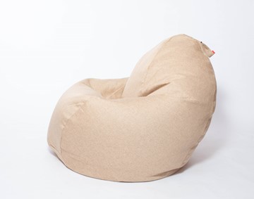 Кресло-мешок Макси, рогожка, 150х100, песочное в Шадринске - предосмотр 2