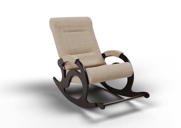 Кресло-качалка Тироль ткань AMIGo песок 12-Т-П в Кургане - изображение
