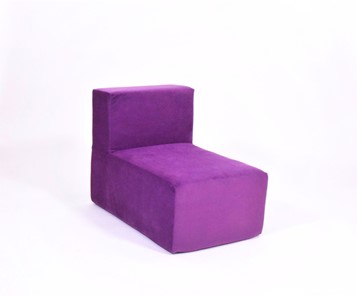 Кресло Тетрис 50х80х60, фиолетовое в Шадринске