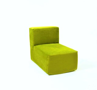 Кресло бескаркасное Тетрис 50х80х60, зеленый в Шадринске