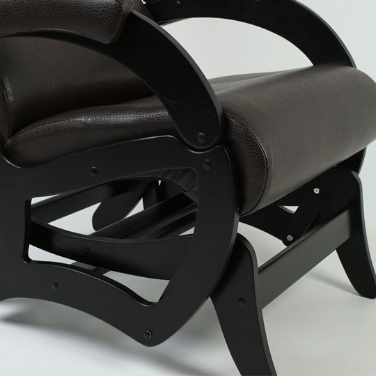 кресло-глайдер с маятниковым механизмом 35-К-В экокожа в Шадринске - изображение 4