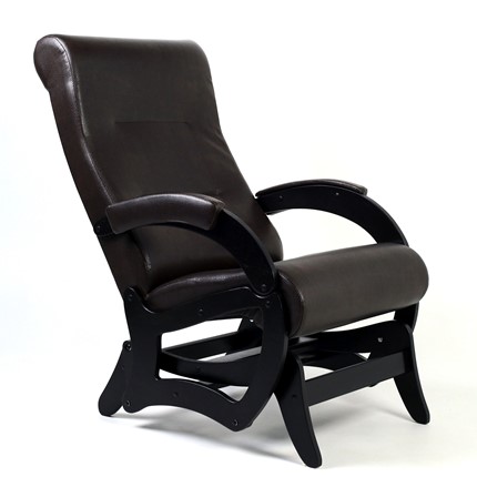 кресло-глайдер с маятниковым механизмом 35-К-В экокожа в Шадринске - изображение