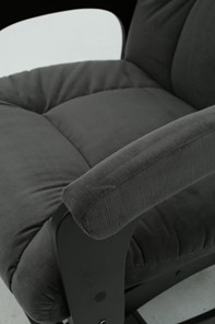 Кресло-качалка Леон маятниковая, ткань AMIGo графит 29-Т-ГР в Кургане - предосмотр 1