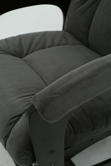 Кресло-качалка Леон маятниковая, ткань AMIGo графит 29-Т-ГР в Шадринске - изображение 1