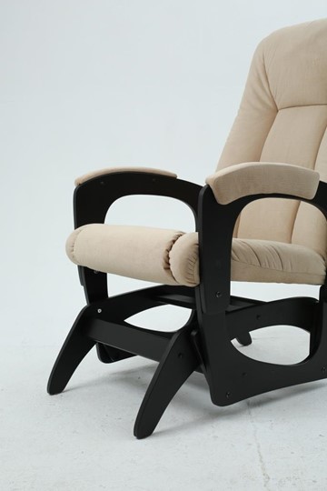 Кресло-качалка Леон маятниковая, ткань AMIGo песок 29-Т-П в Шадринске - изображение 1