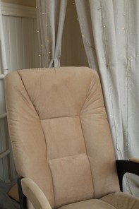 Кресло-качалка Леон маятниковая, ткань AMIGo песок 29-Т-П в Кургане - предосмотр 7