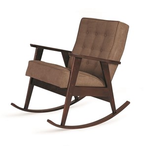 Кресло-качалка Ретро (темный тон / 05 - коричневый) в Кургане