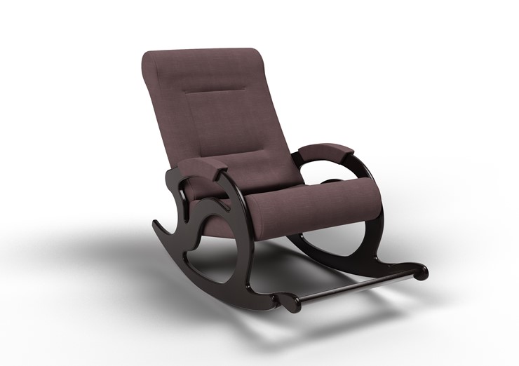 Кресло-качалка Тироль, ткань AMIGo графит 12-Т-ГР в Шадринске - изображение 3