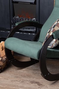 Кресло-качалка Корсика, ткань Amigo Green 34-Т-AG в Шадринске - предосмотр 6