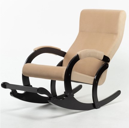 Кресло-качалка Марсель, ткань Amigo Beige 33-Т-AB в Кургане - изображение