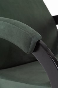 Кресло-качалка в гостиную Марсель, ткань Amigo Green 33-Т-AG в Кургане - предосмотр 4