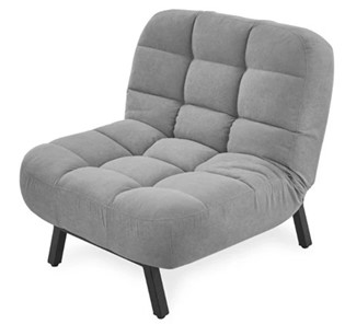Мягкое кресло Абри опора металл (серый) в Шадринске