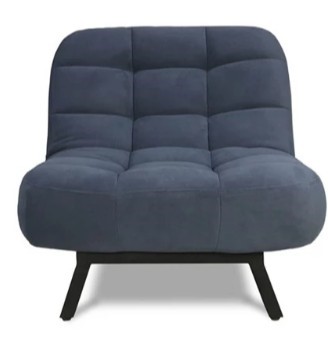 Кресло-кровать Абри опора металл (синий) в Кургане - изображение 1