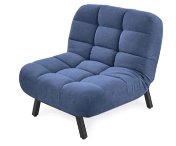 Кресло-кровать Абри опора металл (синий) в Кургане - предосмотр 2