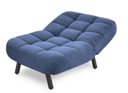 Кресло-кровать Абри опора металл (синий) в Шадринске - изображение 5