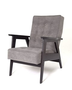 Кресло Элевуд Ретро (венге / RS 15 - темно-серый) в Кургане