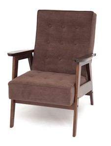 Кресло Ретро (темный тон / RS32 - коричневый) в Кургане - предосмотр 1