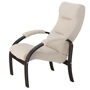 Мягкое кресло Шоле, ткань макс 100, каркас венге в Шадринске