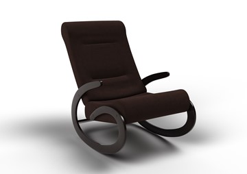 Кресло-качалка Мальта, ткань AMIGo шоколад 10-Т-Ш в Шадринске