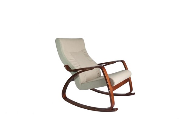 Кресло-качалка Женева, ткань песок в Кургане - изображение