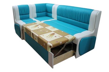 Кухонный угловой диван Квадро 4 со спальным местом в Шадринске - предосмотр 2