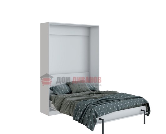 Кровать-шкаф Велена, 1200х2000, цвет белый в Шадринске - изображение