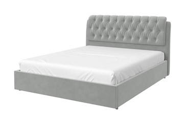 Кровать спальная Белиста 180х200 (Светло-серый) с основанием в Кургане
