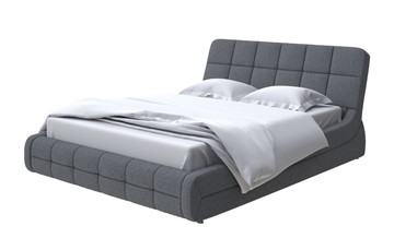 Кровать двуспальная Corso-6 200х200, Рогожка (Savana Grey) в Шадринске