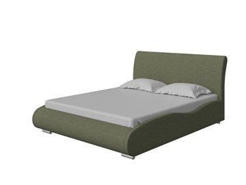 Кровать Corso-8 Lite 140x200, Искусственная шерсть (Лама Авокадо) в Шадринске