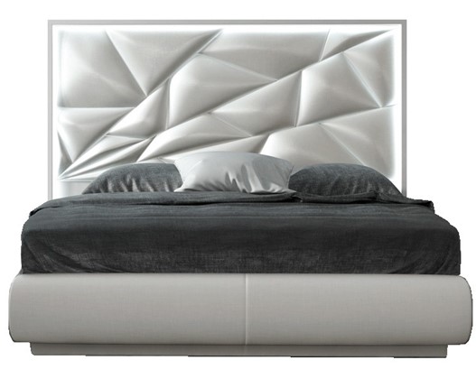 Кровать FRANCO KIU 1242 с LED подсветкой изголовья (180х200) в Кургане - изображение