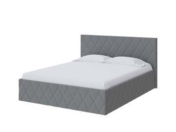 Кровать 2-спальная Fresco 140х200, Рогожка (Savana Grey (серый)) в Шадринске