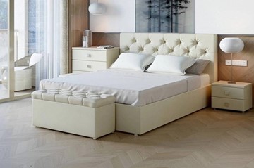 Спальная кровать Кристалл 2 1600х1900 с подъёмным механизмом в Кургане