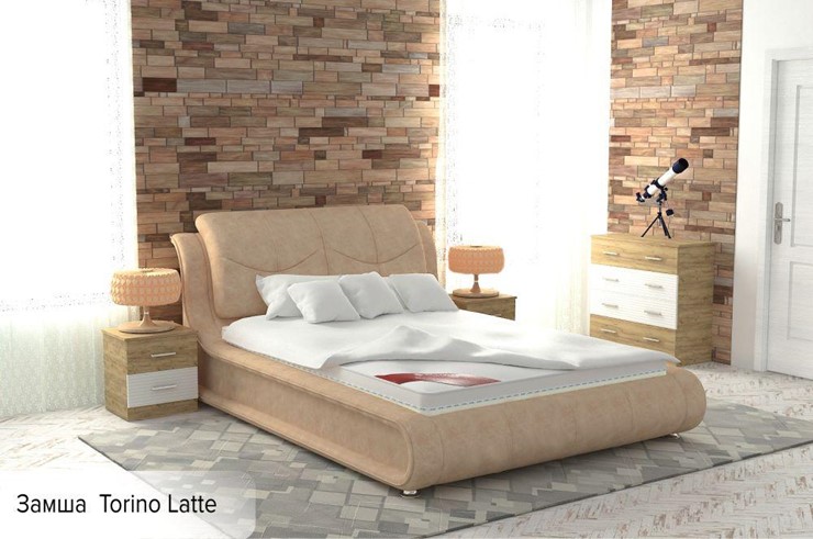 Кровать Сицилия 180х200 (с основанием) в Кургане - изображение 3