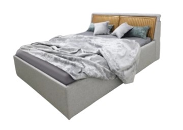 Кровать с мягким изголовьем Ланкастер 2100х2300 мм в Кургане
