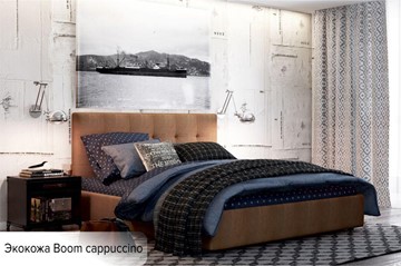 Двуспальная кровать с механизмом Капри 180х200 (с коробом) в Кургане - предосмотр 6