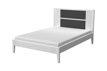 Спальная кровать Бетти из массива сосны (Белый Античный) 180х200 в Шадринске