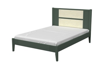 Кровать полутороспальная Бетти из массива сосны (Оливковый) 180х200 в Шадринске