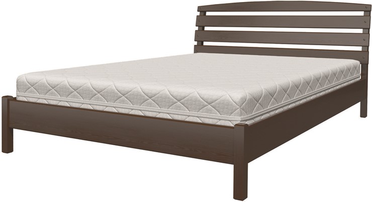 Спальная кровать Камелия-1 (Венге) 140х200 в Кургане - изображение 3