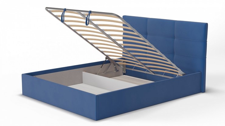 Кровать в спальню Кристалл Эко 1400х2000 с подъёмным механизмом в Шадринске - изображение 4