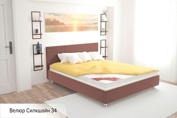 Кровать Вена 140х200 (с основанием) в Кургане - предосмотр 1