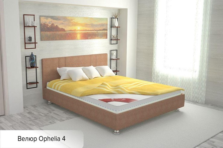 Кровать Вена 140х200 (с основанием) в Шадринске - изображение 9