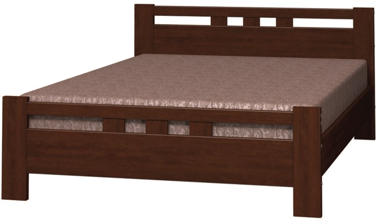 Кровать 1.5-спальная Вероника-2 (Белый Античный) 140х200 в Кургане - изображение 3