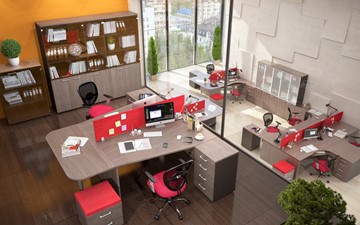 Комплект офисной мебели Xten для начальника отдела в Шадринске - предосмотр 3
