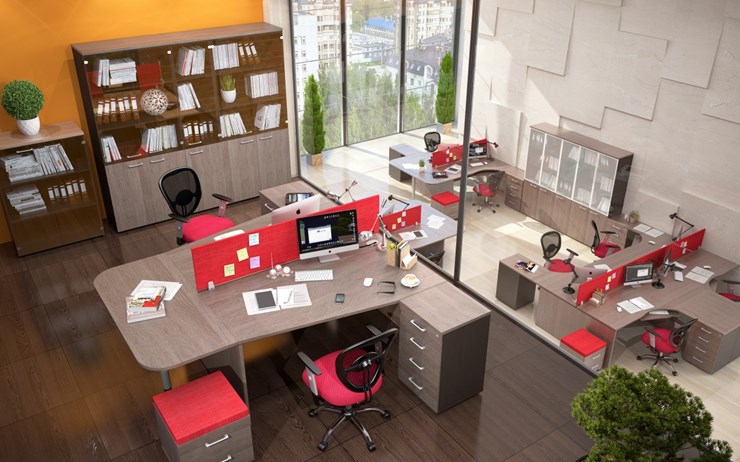 Комплект офисной мебели Xten для начальника отдела в Шадринске - изображение 3